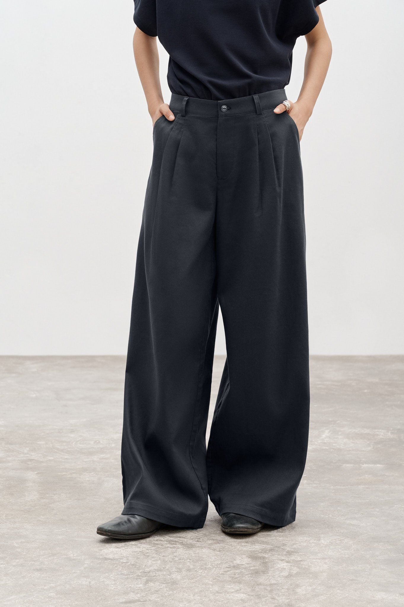  Dark Grey Khaki Trousers 