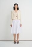  White Mid-length Skirt 
