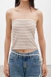  Striped Tube Top 