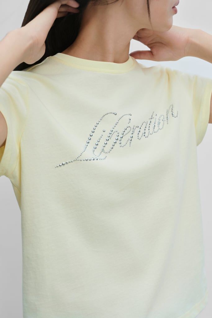  Áo thun - Rhinestone T-shirt - LIBÉ 7715 