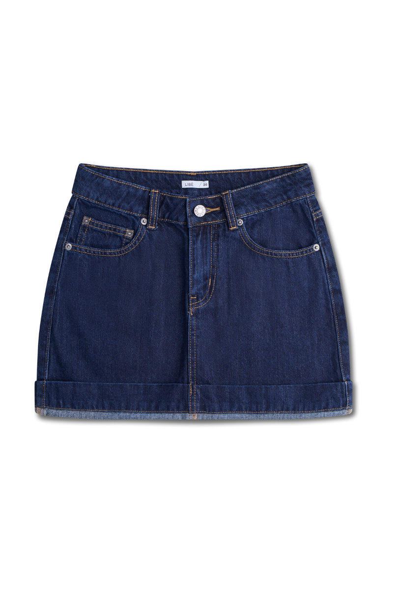  Mini Denim Skirt 