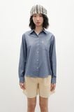  Sơ mi rộng - Denim Blue Oversized Shirt - LIBÉ 7244 