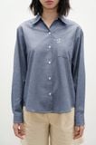  Sơ mi rộng - Denim Blue Oversized Shirt - LIBÉ 7244 
