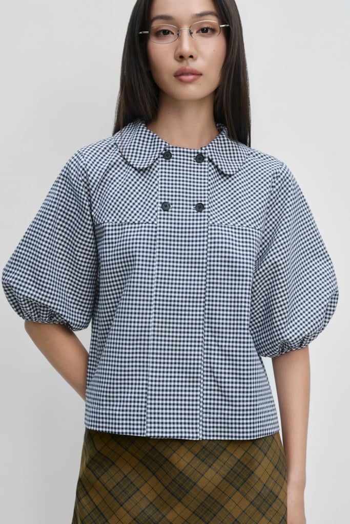  Áo kiểu - Puff Sleeve Top - LIBÉ 7684 