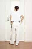  White Straight Leg Jeans 