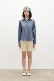  Sơ mi rộng - Denim Blue Oversized Shirt - LIBÉ 7244 