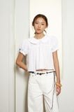  Áo kiểu - White Babydoll Top - LIBÉ 7193 