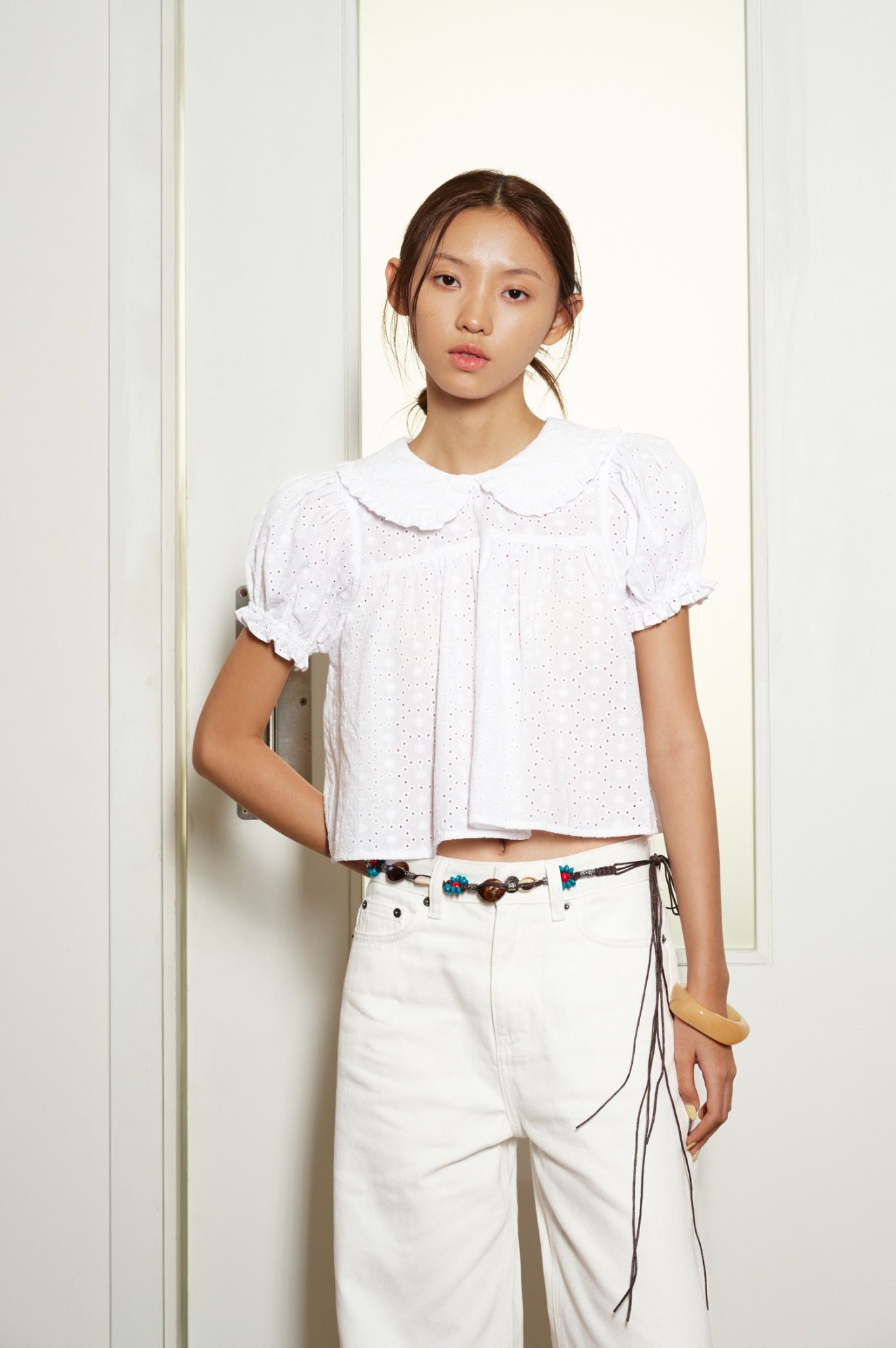  White Babydoll Top 