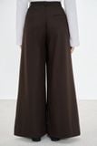  Brown A-line Trousers 