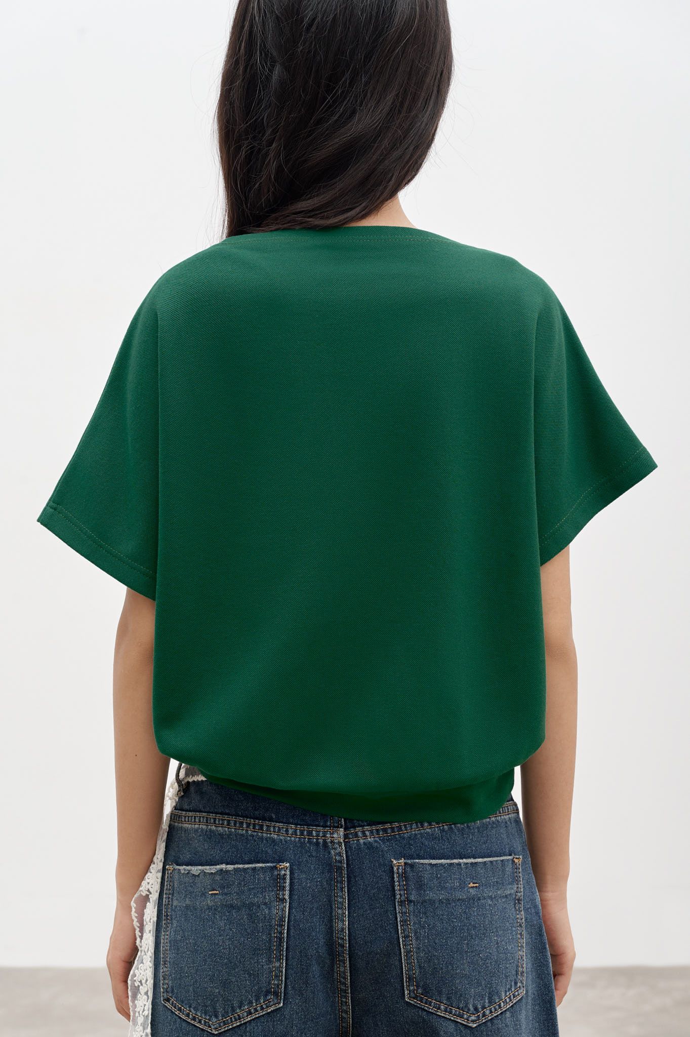  Turtleneck Top - Green 