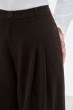  Brown A-line Trousers 