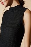  Black Mock Neck Top 