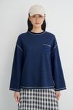  Áo thun cơ bản - Navy Long Sleeve T-shirt - LIBÉ 7389 
