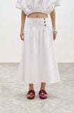 Váy lửng - White Midi Skirt - LIBÉ 7332 