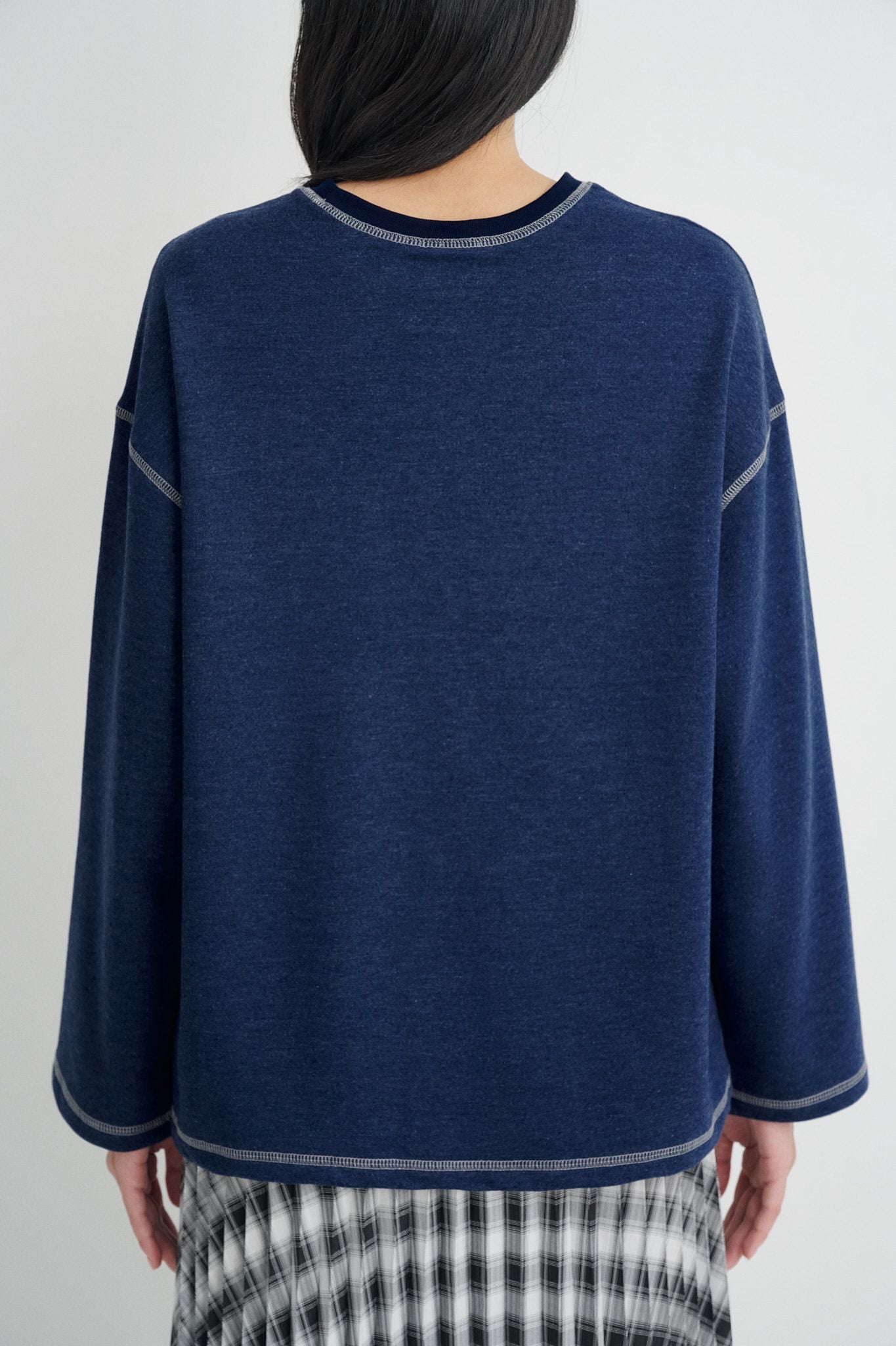  Navy Long Sleeve T-shirt 