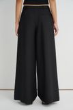  Black Wide Leg Trousers 