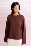  Brown Long Sleeve T-shirt 