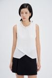  Áo kiểu - Sleeveless Overlap Top - LIBÉ 7390 
