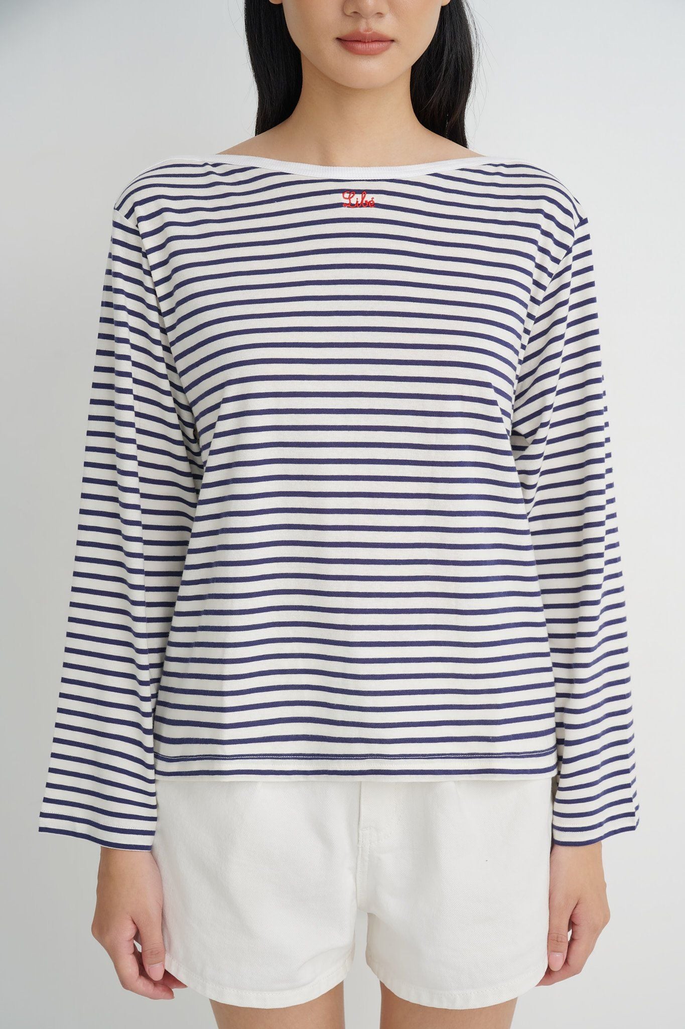  Striped Long Sleeve T-shirt 