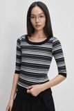  Áo thun - Boatneck T-shirt - LIBÉ 7706 