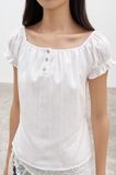  White Embroidered Top 
