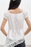  White Embroidered Top 