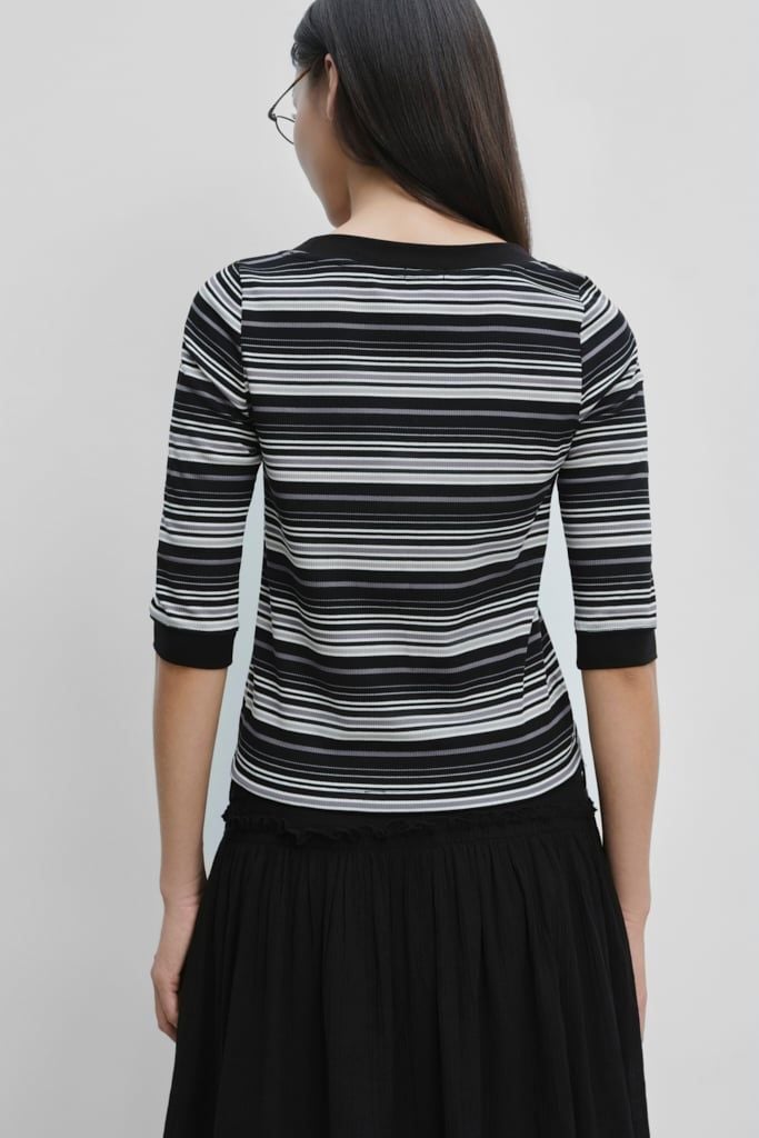 Áo thun - Boatneck T-shirt - LIBÉ 7706 