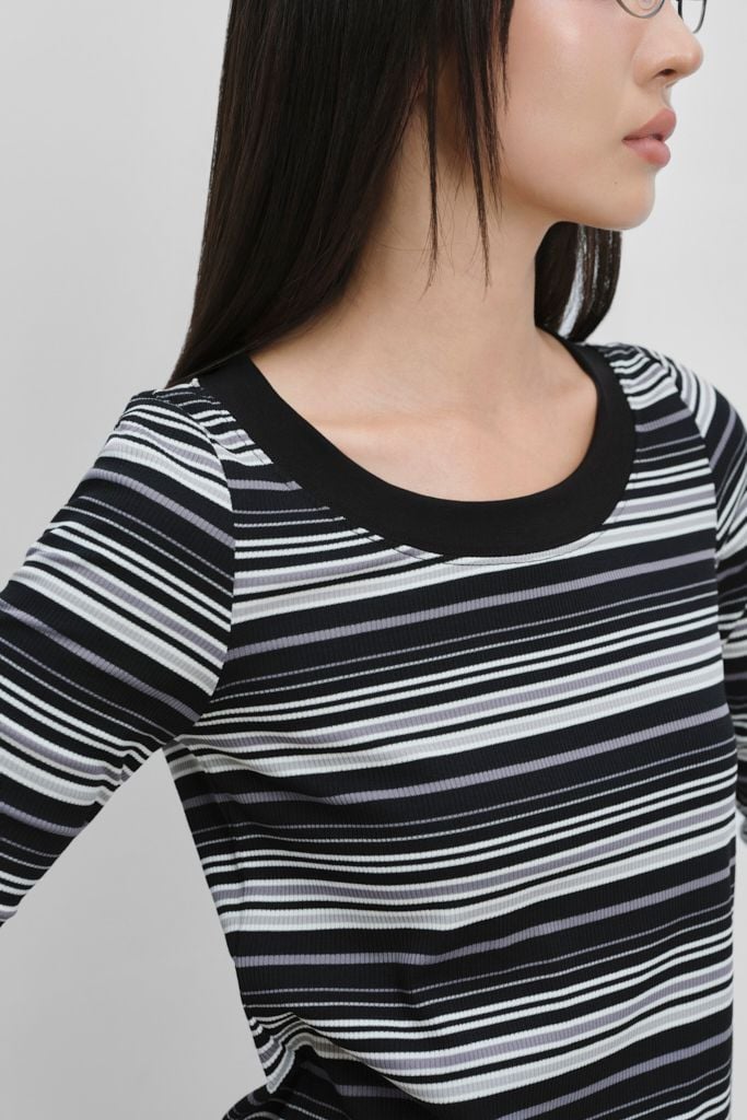  Áo thun - Boatneck T-shirt - LIBÉ 7706 