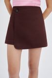  Red Wine Mini Skirt 