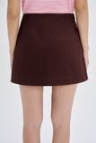  Red Wine Mini Skirt 