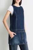  Đầm ngắn không tay - Dropwaist Denim Dress - LIBÉ 7603 