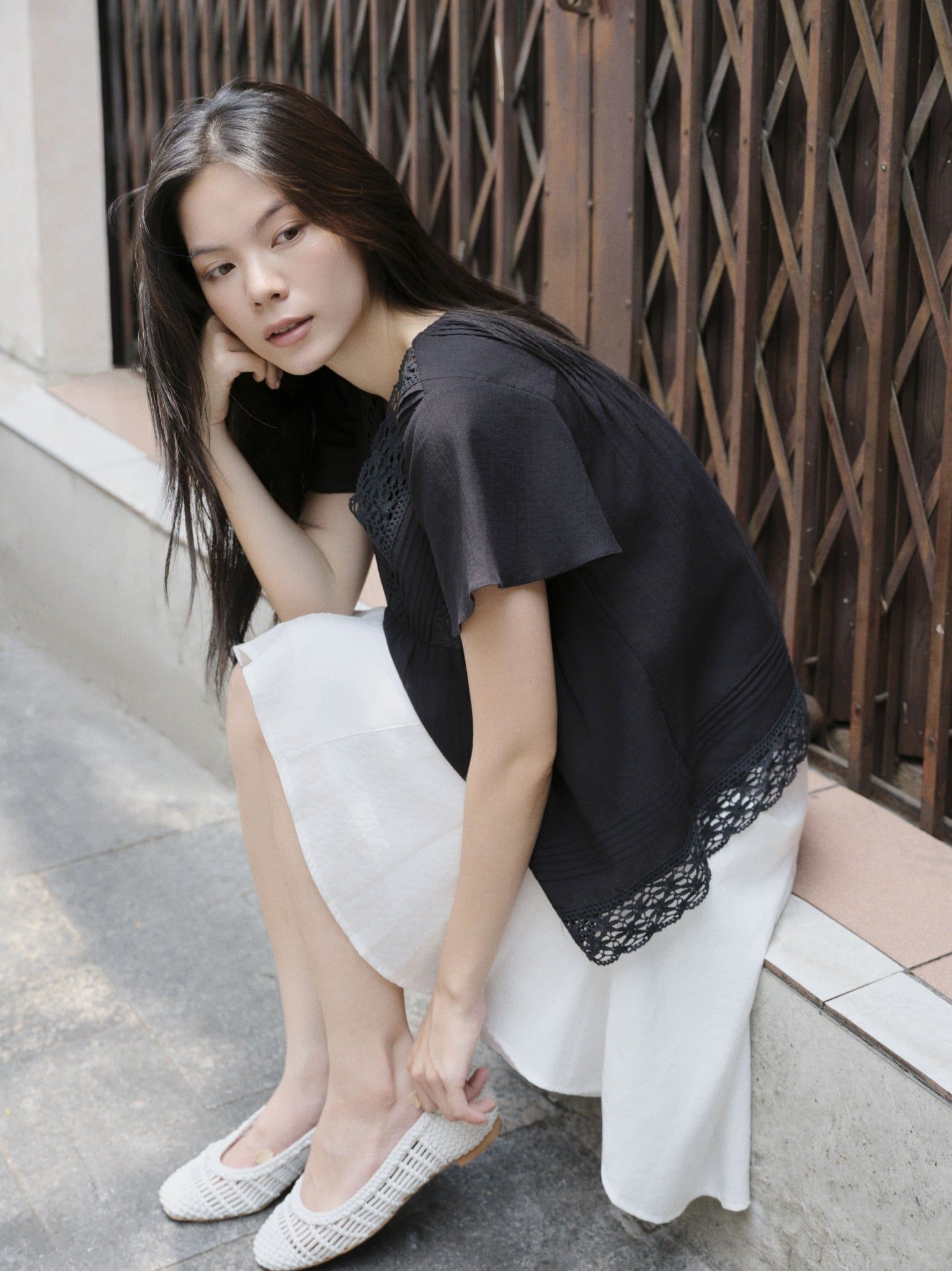  Áo kiểu - Flowy Top - LIBÉ 7696 