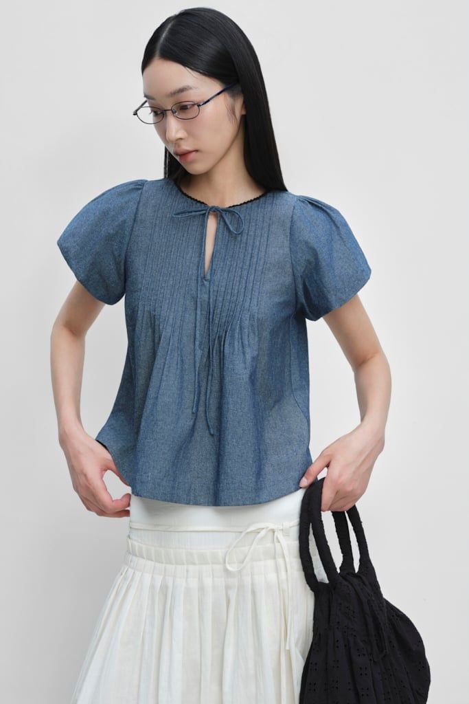  Áo kiểu - Pleated Top - LIBÉ 7699 