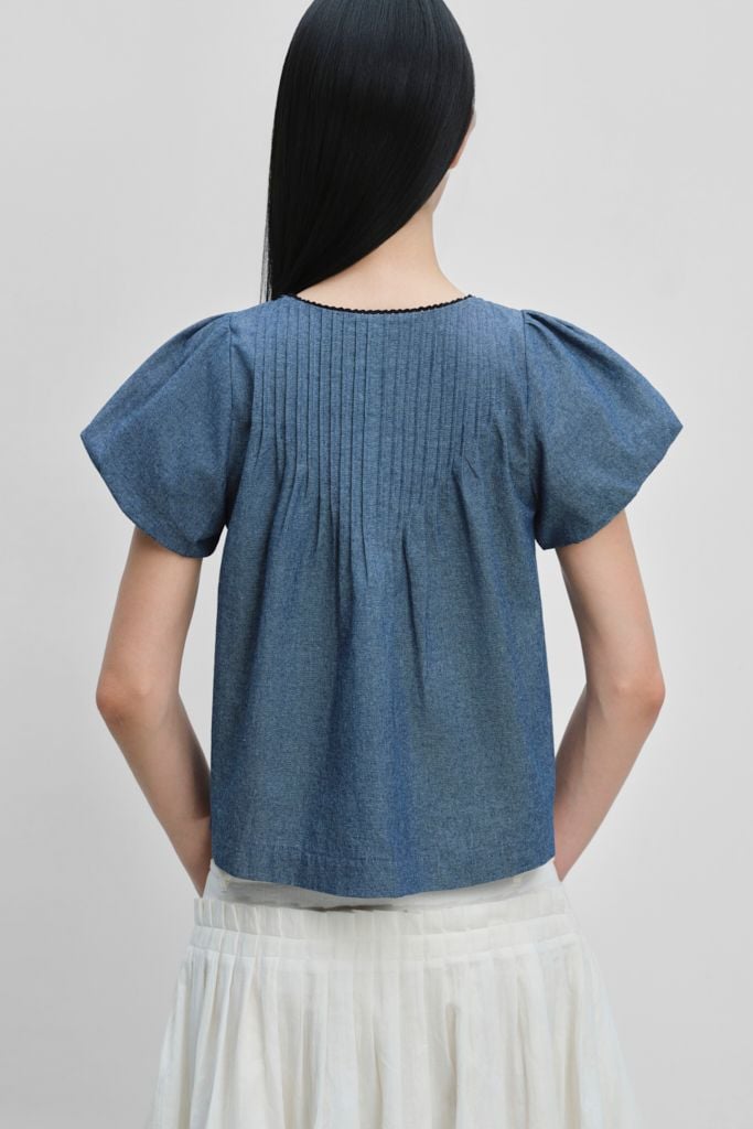  Áo kiểu - Pleated Top - LIBÉ 7699 