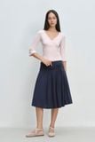  Váy lửng - Pleated Midi Skirt - LIBÉ 7726 