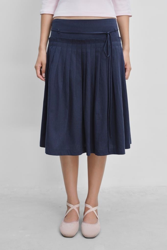  Váy lửng - Pleated Midi Skirt - LIBÉ 7726 