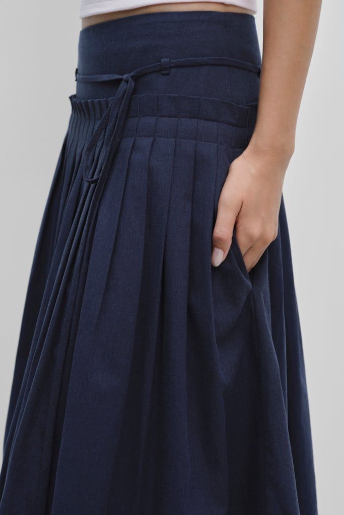  Váy lửng - Pleated Midi Skirt - LIBÉ 7726 