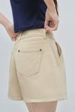  Quần ngắn - Beige Denim Shorts - LIBÉ 7344 