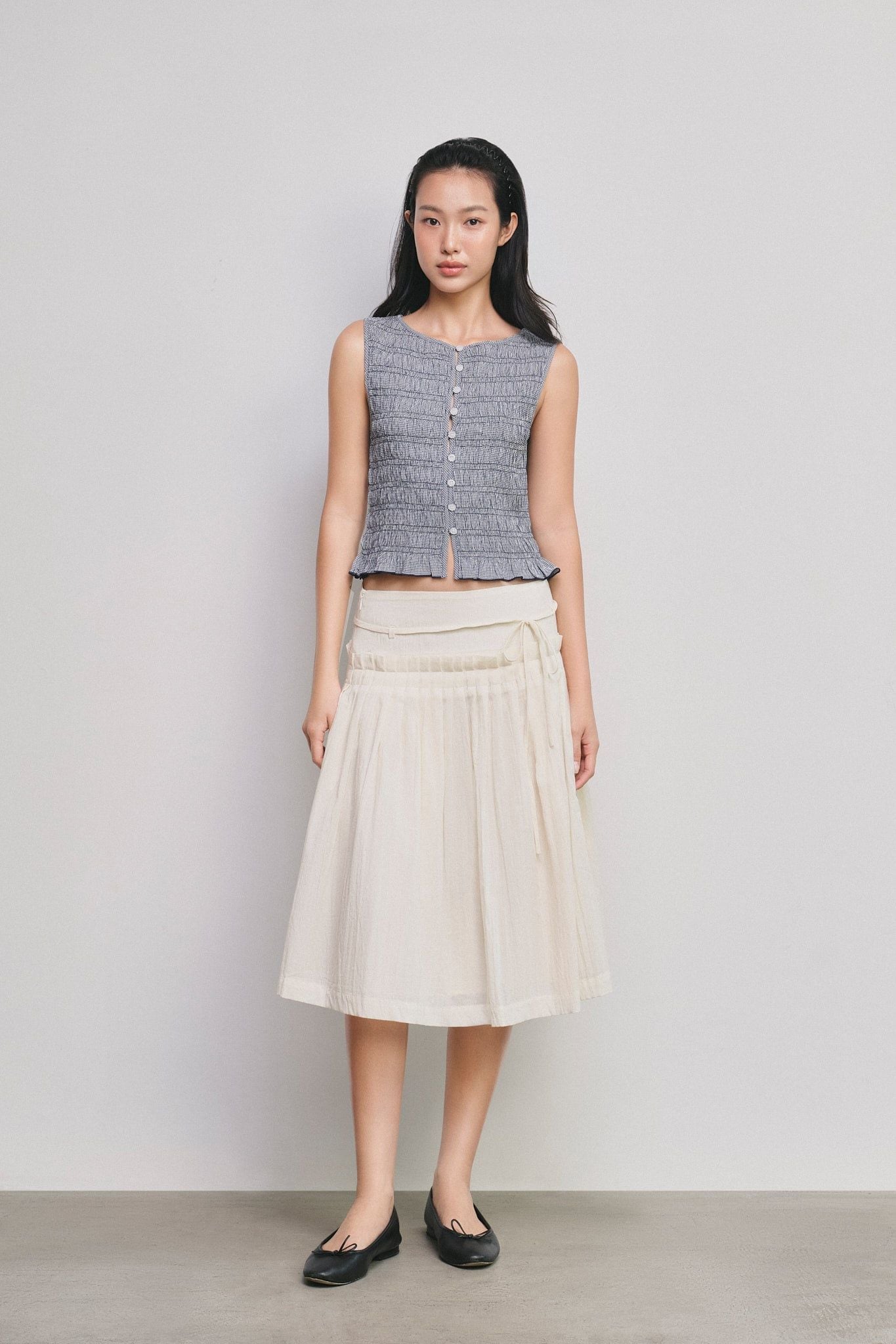  Áo kiểu - Smocking Top - LIBÉ 7798 