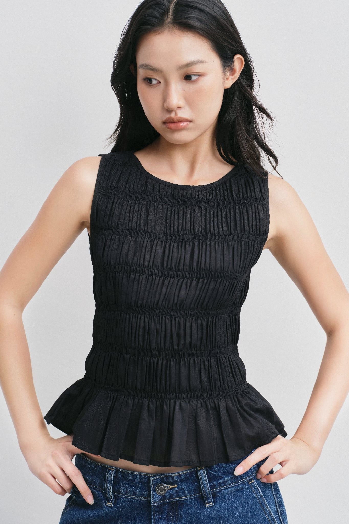  Áo kiểu - Smocking Top - LIBÉ 7752 