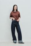  Áo thun cơ bản - Brown Long Sleeve T-shirt - LIBÉ 7444 
