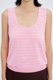  Striped Sleeveless Top 