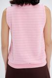  Striped Sleeveless Top 