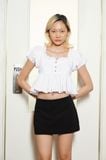  Áo kiểu - White Puff Sleeve Top - LIBÉ 7230 