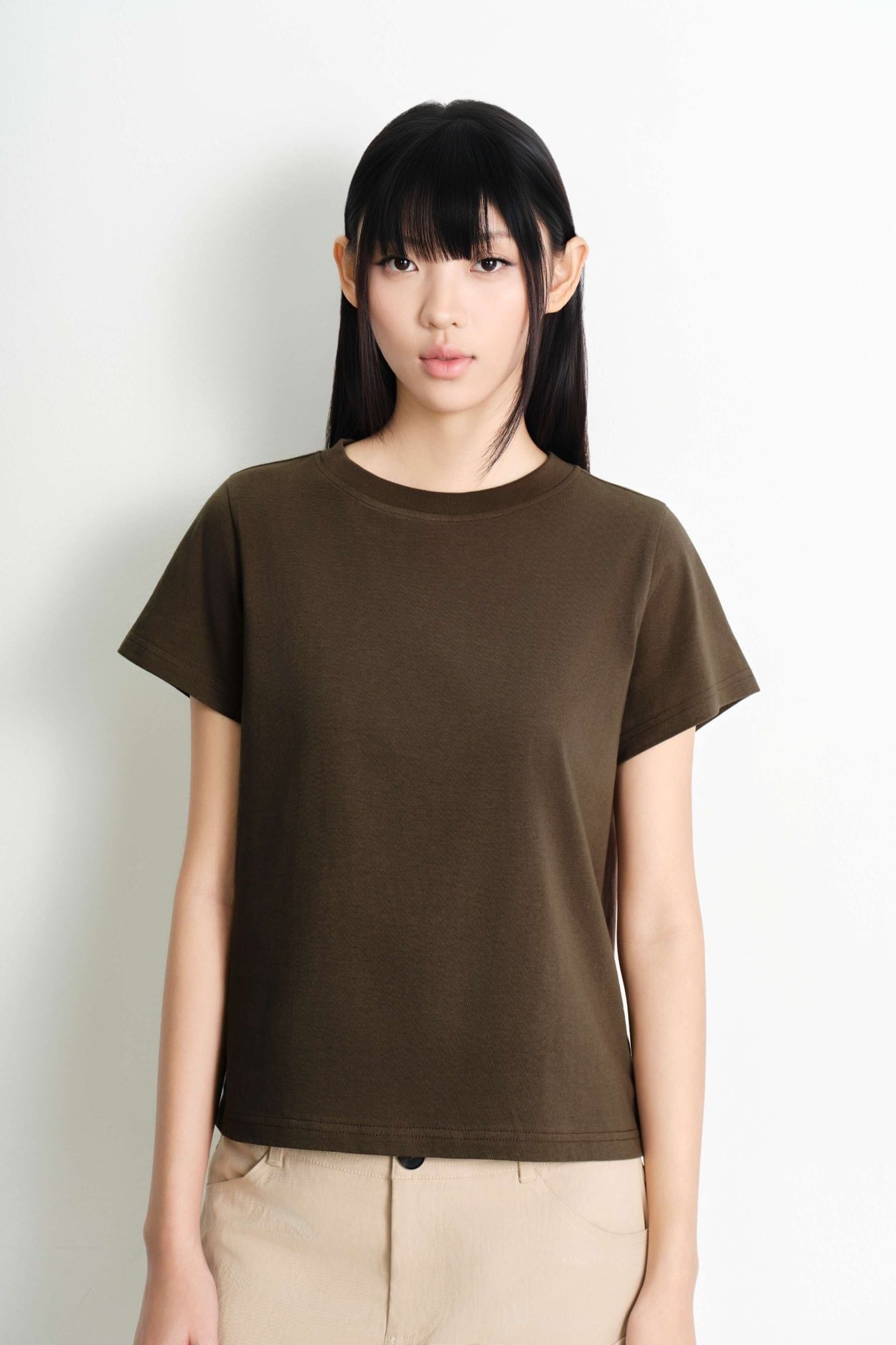  Áo thun cơ bản - Blank Tee - LIBÉ 7616 