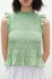  Mint Smocking Top 