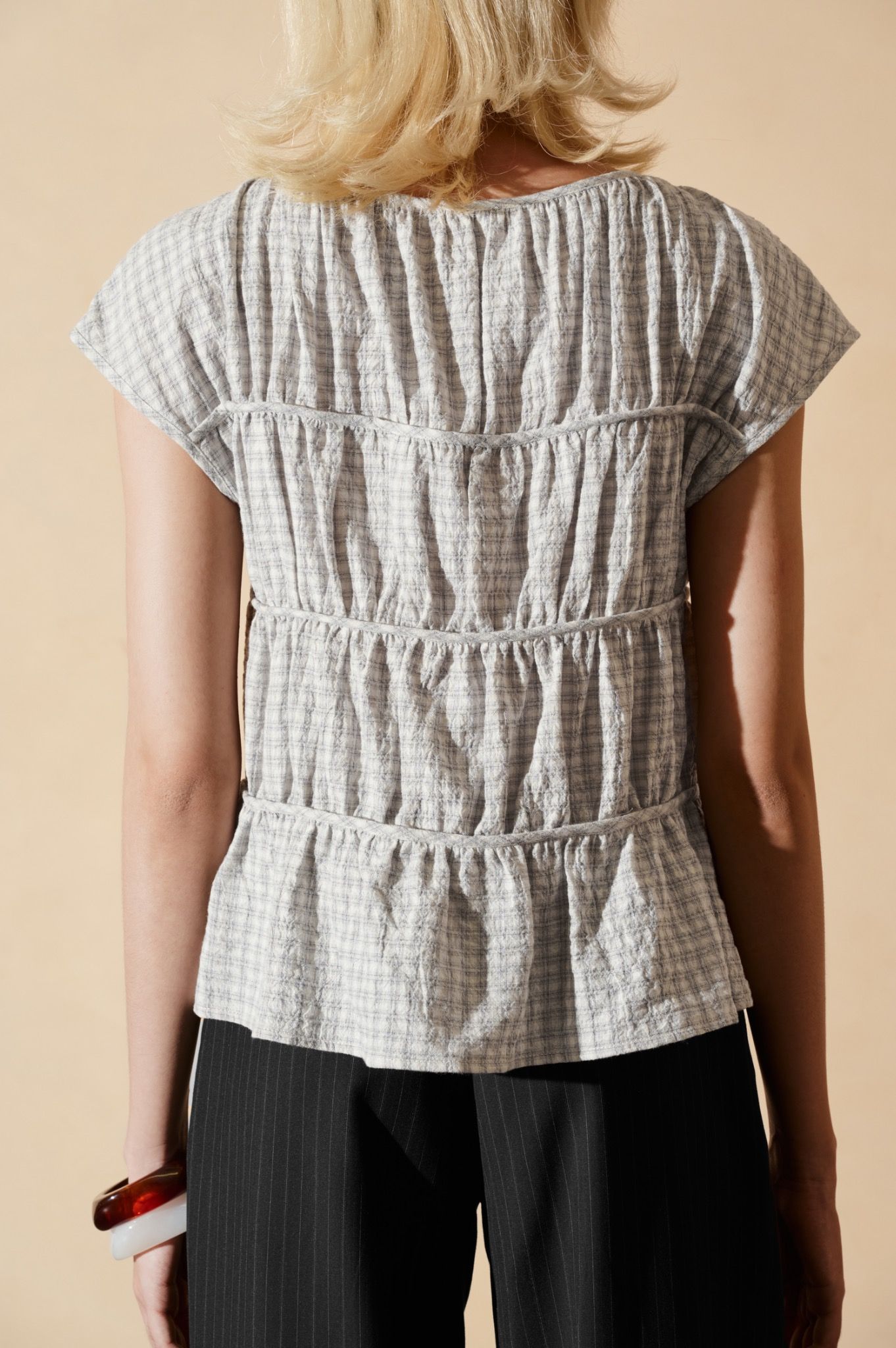  Áo kiểu - Tiered Sleeveless Top - LIBÉ 7185 