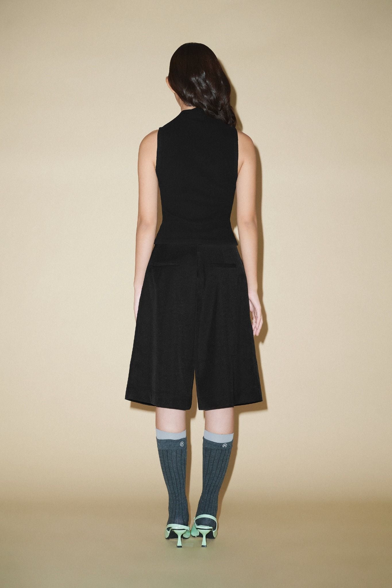  Black Bermuda Shorts 