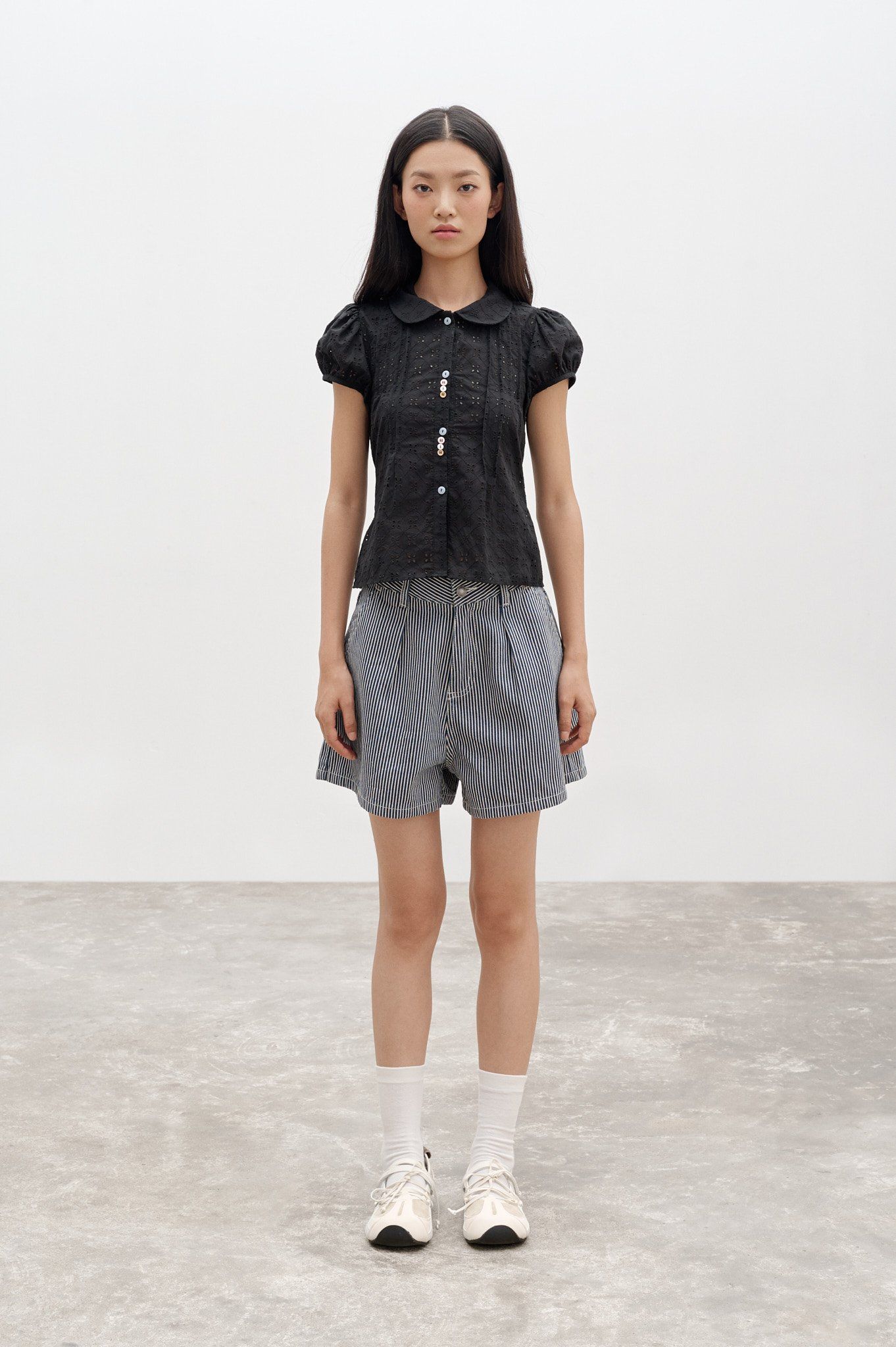  Black Embroidered Top 