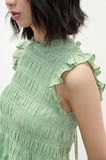  Mint Smocking Top 